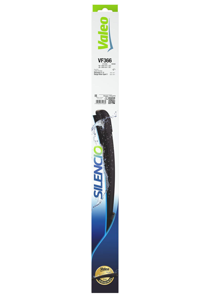 VALEO VAL574466 Ablaktörlő lapát  550/550MM ZE